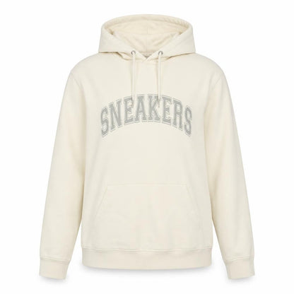 By Pollyanne Womens Ivory Cotton Pullover Hoodie Size M Pullover