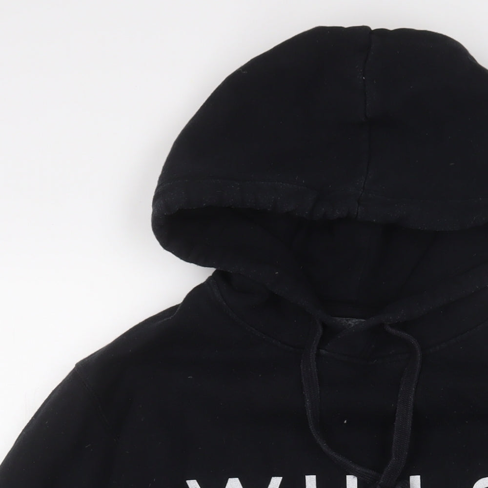 Mens UK Size S Jack Wills Black Pullover Hoodie