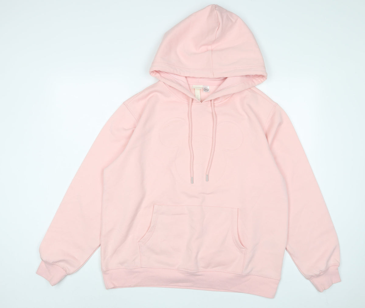 Womens UK Size L Disney Pink Pullover Hoodie