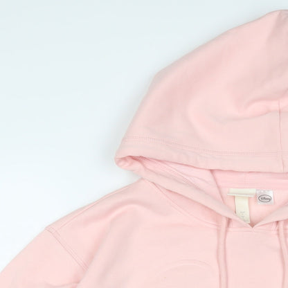 Womens UK Size L Disney Pink Pullover Hoodie