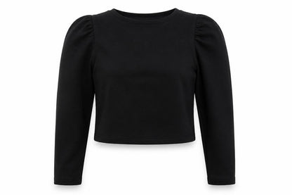 Womens UK Size S Pull&Bear Black Pullover Sweatshirt