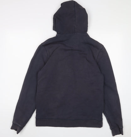 Mens UK Size M Jack Wills Blue Full Zip Hoodie