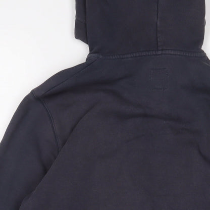Mens UK Size M Jack Wills Blue Full Zip Hoodie