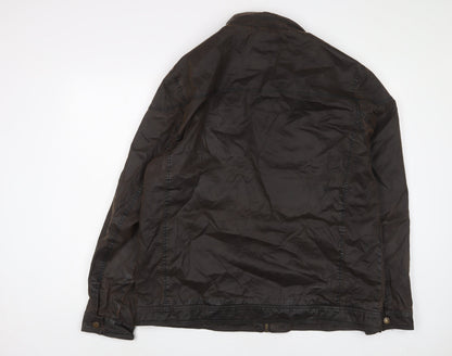 Mens UK Size L Trait Brown Jacket