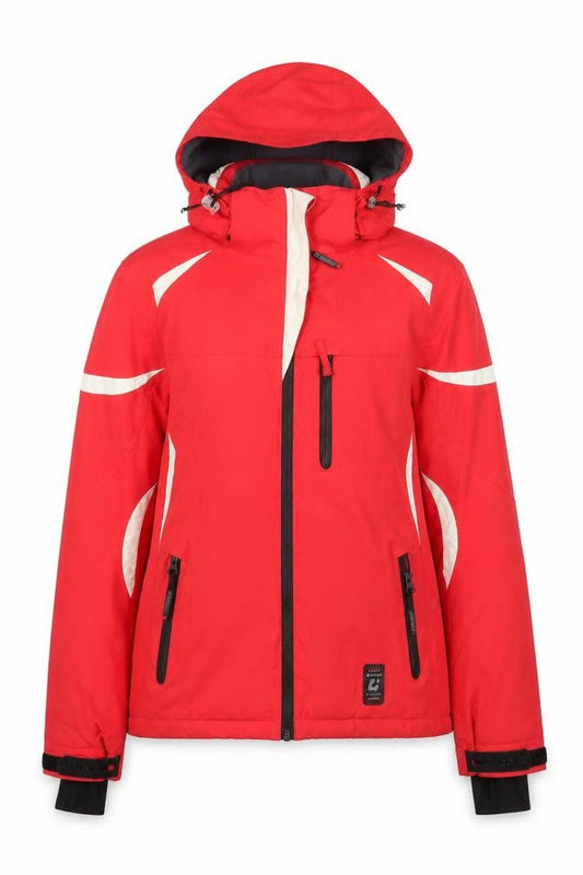 Killtec Womens Red Jacket Coat Size 10 Zip