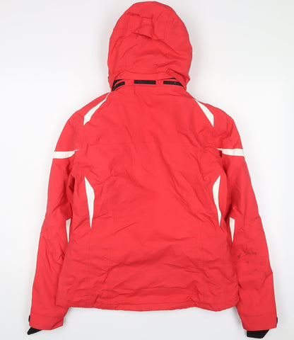 Killtec Womens Red Jacket Coat Size 10 Zip