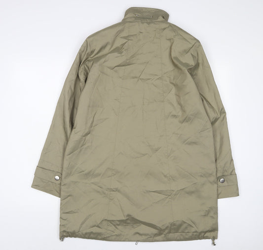 Gerry Weber Womens Beige Jacket Size 10 Zip