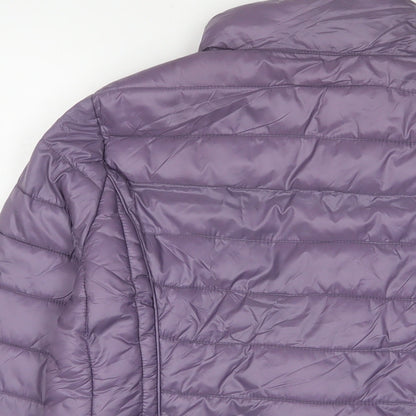 Lotties Womens Purple Jacket Size M Zip