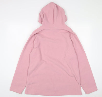 Yorkshire Trading Womens Pink Polyester Pullover Hoodie Size L Pullover
