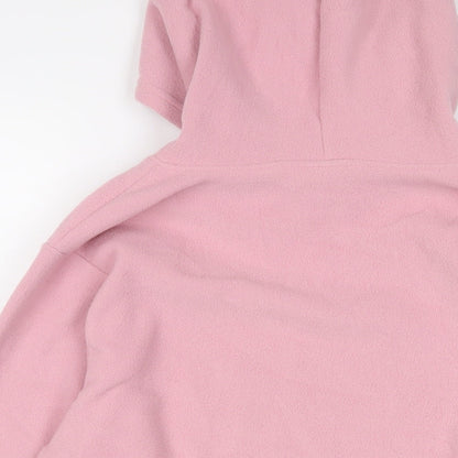 Yorkshire Trading Womens Pink Polyester Pullover Hoodie Size L Pullover