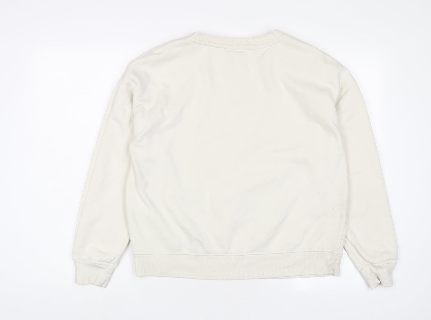 Womens UK Size S Disney Ivory Pullover Sweatshirt
