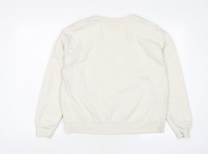 Womens UK Size S Disney Ivory Pullover Sweatshirt