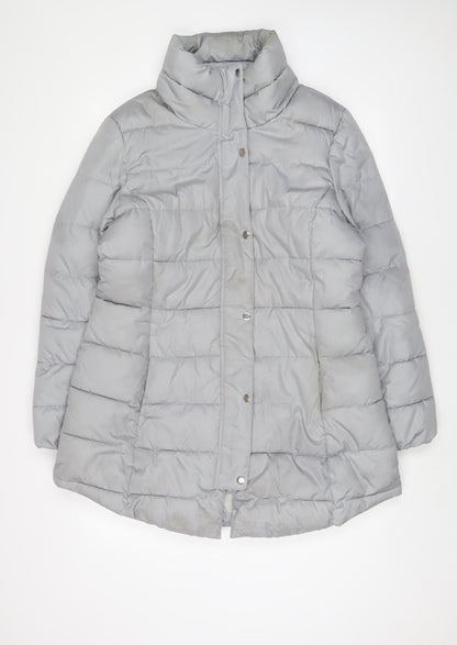 Womens UK Size XL Gap Grey Puffer Jacket