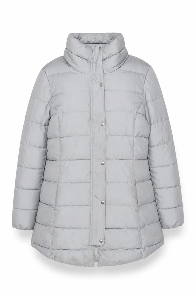 Womens UK Size XL Gap Grey Puffer Jacket