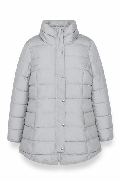 Womens UK Size XL Gap Grey Puffer Jacket