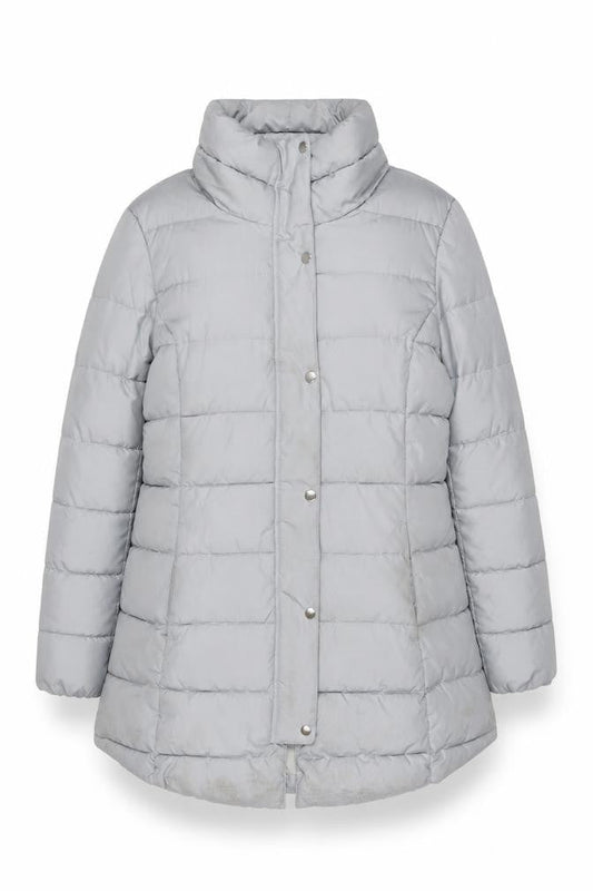 Womens UK Size XL Gap Grey Puffer Jacket