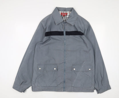 Mens UK Size L Boston Blue Jacket