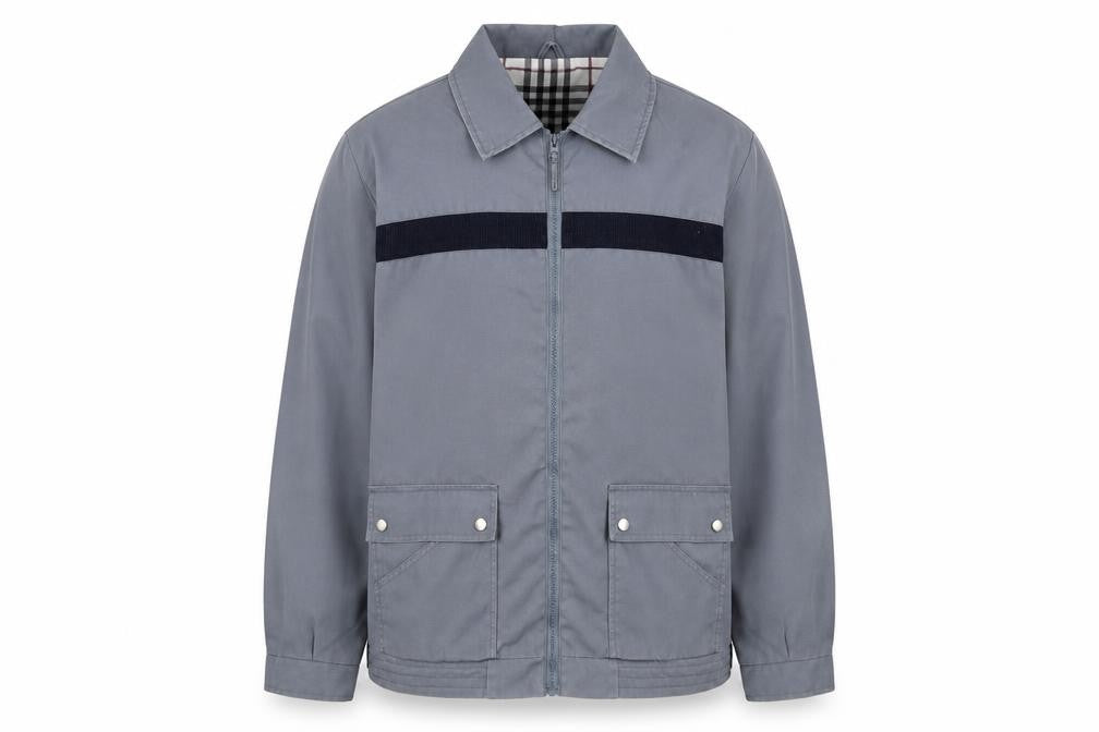 Mens UK Size L Boston Blue Jacket