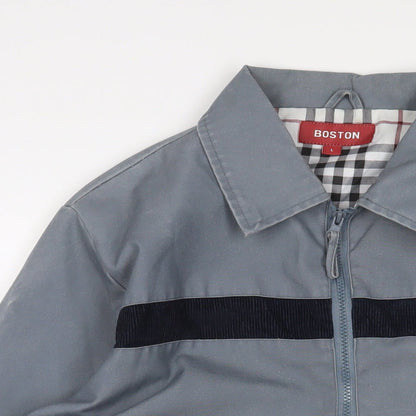 Mens UK Size L Boston Blue Jacket