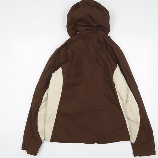 Womens UK Size M DECATHLON Brown Jacket