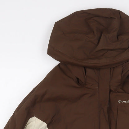 Womens UK Size M DECATHLON Brown Jacket
