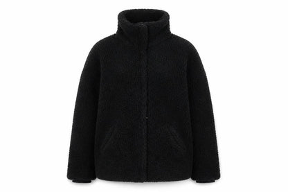H&M Womens Black Jacket Size M Zip