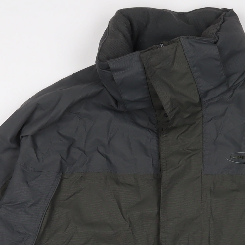 Mens UK Size XL Mountain Life Green Jacket