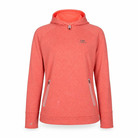 Decathlon Womens Pink Polyester Pullover Hoodie Size S Pullover