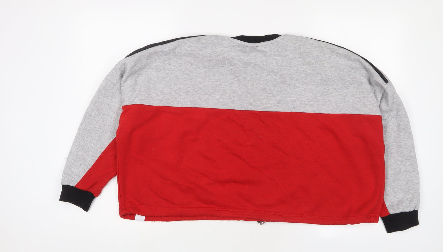 Womens UK Size M Disney Red Pullover Sweatshirt