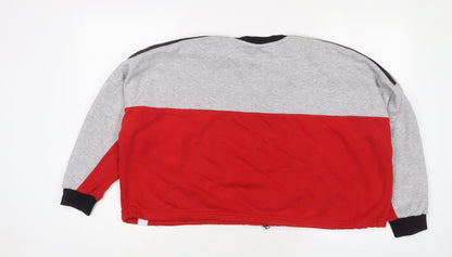 Womens UK Size M Disney Red Pullover Sweatshirt