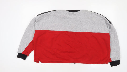 Womens UK Size M Disney Red Pullover Sweatshirt