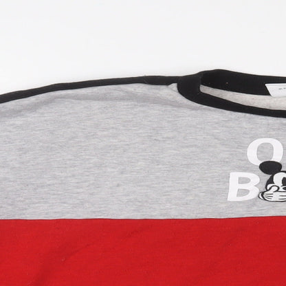 Womens UK Size M Disney Red Pullover Sweatshirt