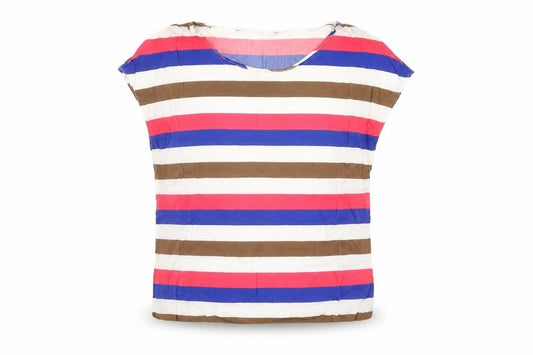 Womens UK Size L Mango White Basic T-Shirt
