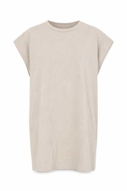 ASOS Womens Beige Polyester Shift Size 12 Round Neck Pullover