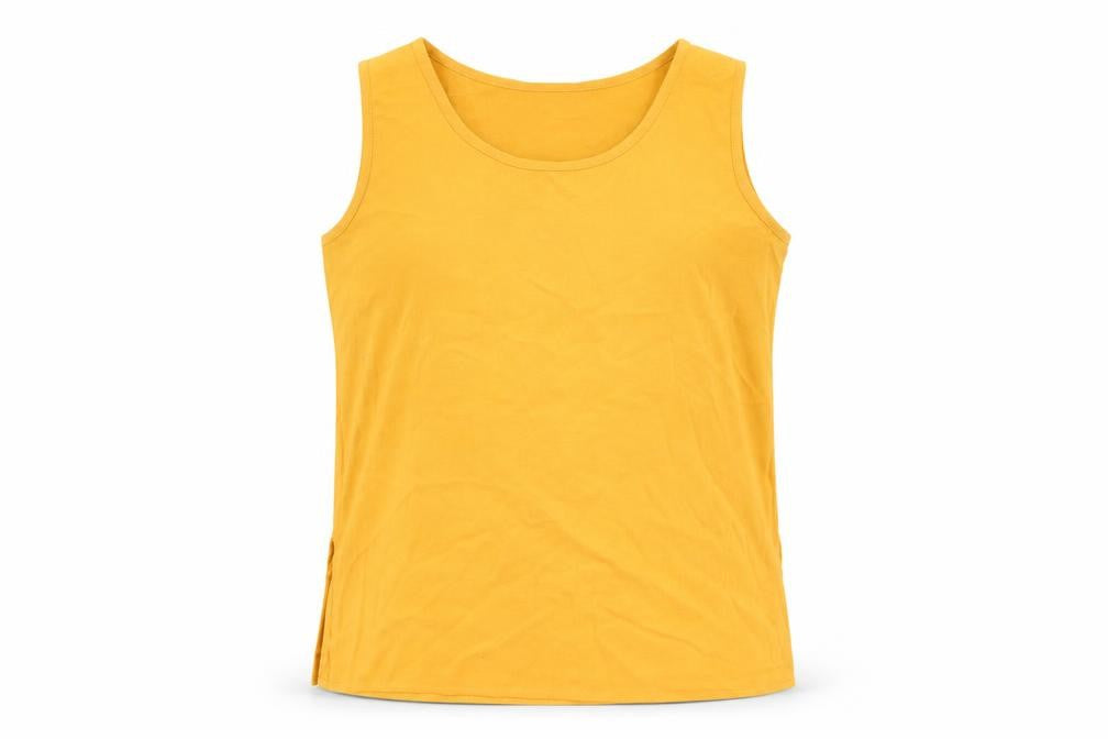 Womens UK Size 14 Isabelle Orange Basic T-Shirt