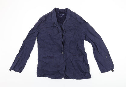 Womens UK Size 12 Sandwich Blue Jacket