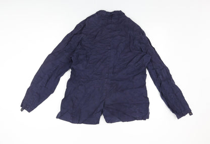 Womens UK Size 12 Sandwich Blue Jacket
