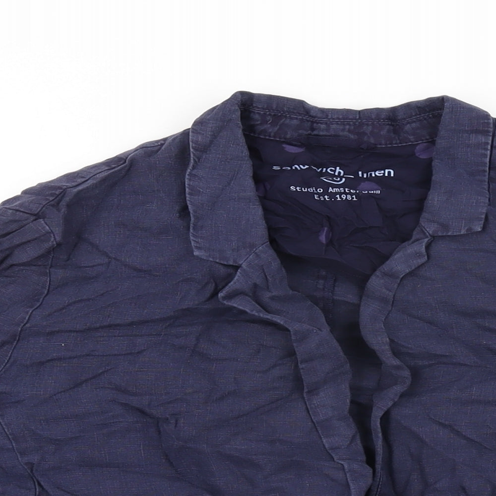 Womens UK Size 12 Sandwich Blue Jacket