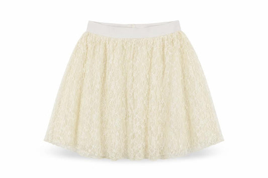 Womens UK Size 10 Louche Skater Lace Skirt