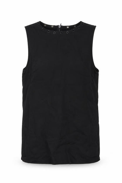 Womens UK Size 10 New Look Black Basic T-Shirt