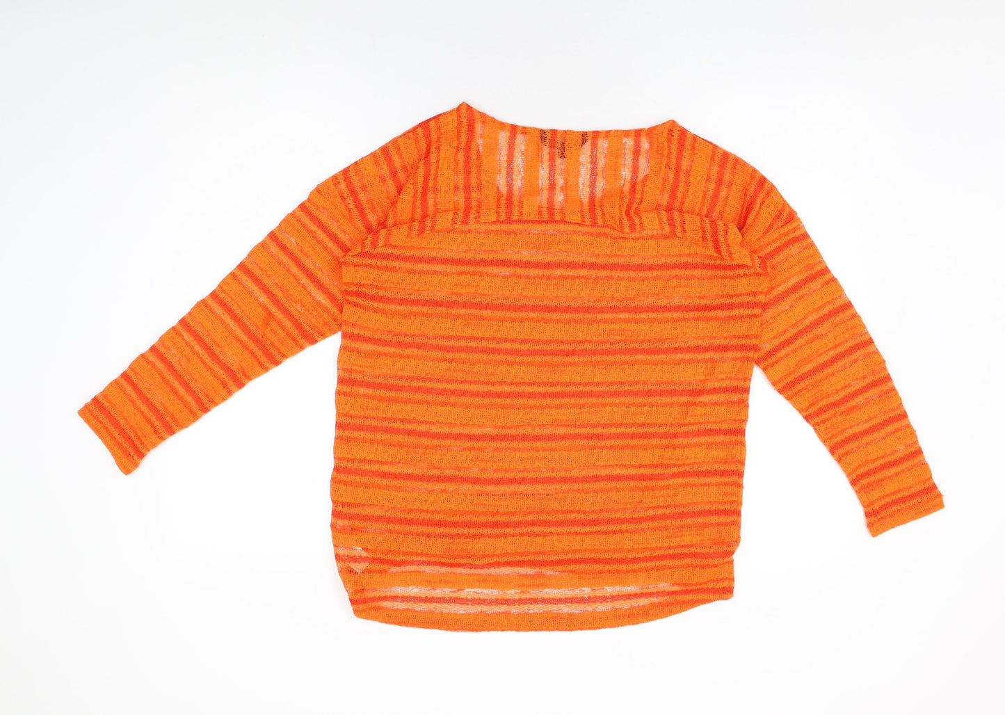 Womens UK Size 10 NEXT Orange Basic T-Shirt