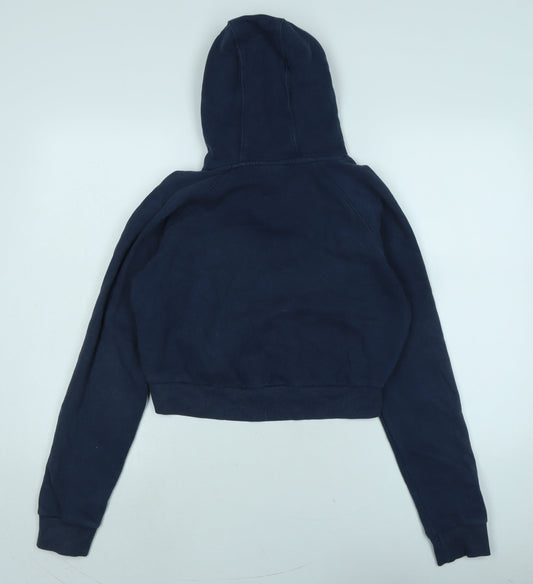 ellesse Womens Blue Cotton Pullover Hoodie Size 10 - Ellesse