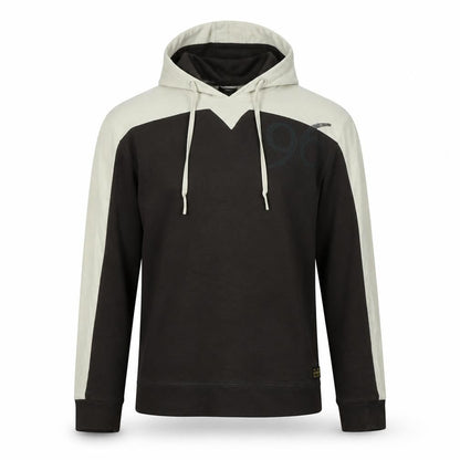 Raw Mens Brown Cotton Pullover Hoodie Size M - Raw