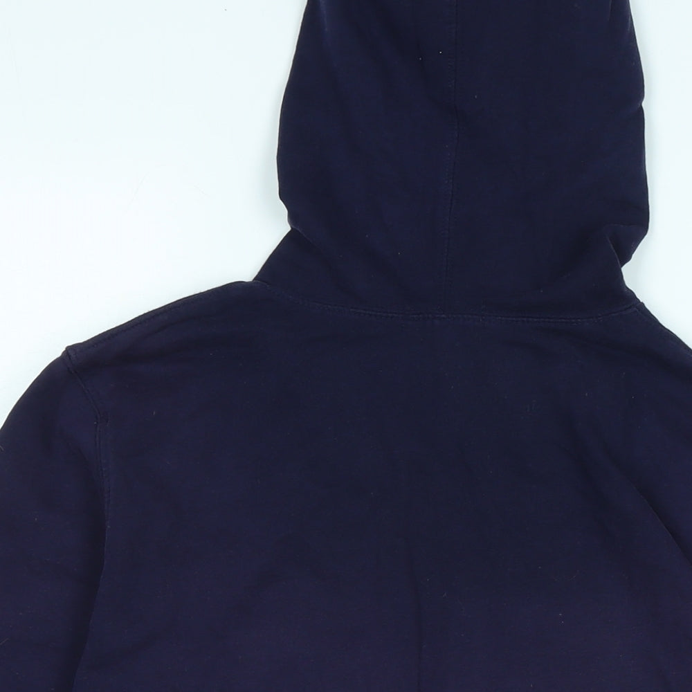 Gap Womens Blue Cotton Pullover Hoodie Size L - Gap