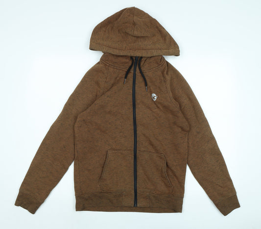 Mens UK Size XS Hollister Brown Jacket