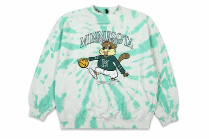 Womens UK Size M Divided Green Pullover Sweatshirt