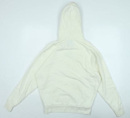 Womens UK Size 6 Jack Wills Ivory Pullover Hoodie