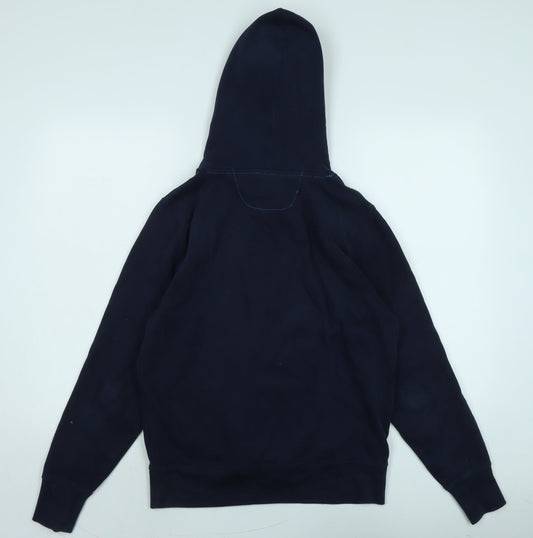 Gap Womens Blue Polyester Pullover Hoodie Size S - Gap