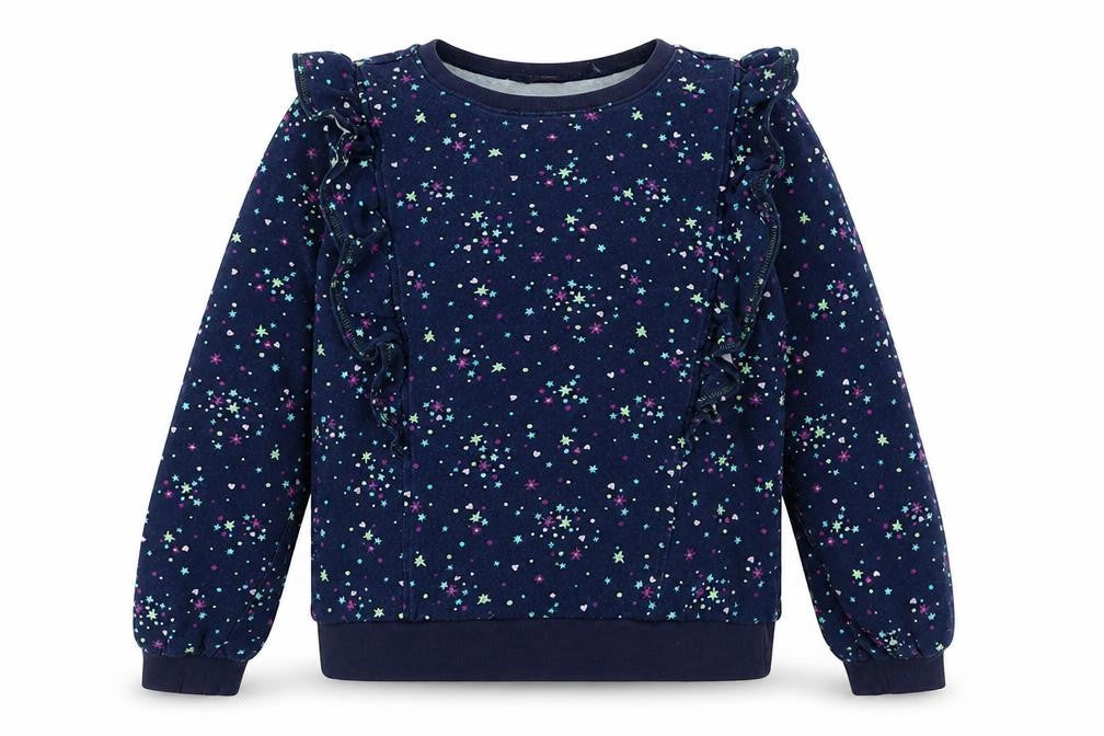 Womens UK Size L Lands End Blue Pullover Sweatshirt
