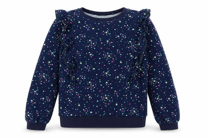 Womens UK Size L Lands End Blue Pullover Sweatshirt